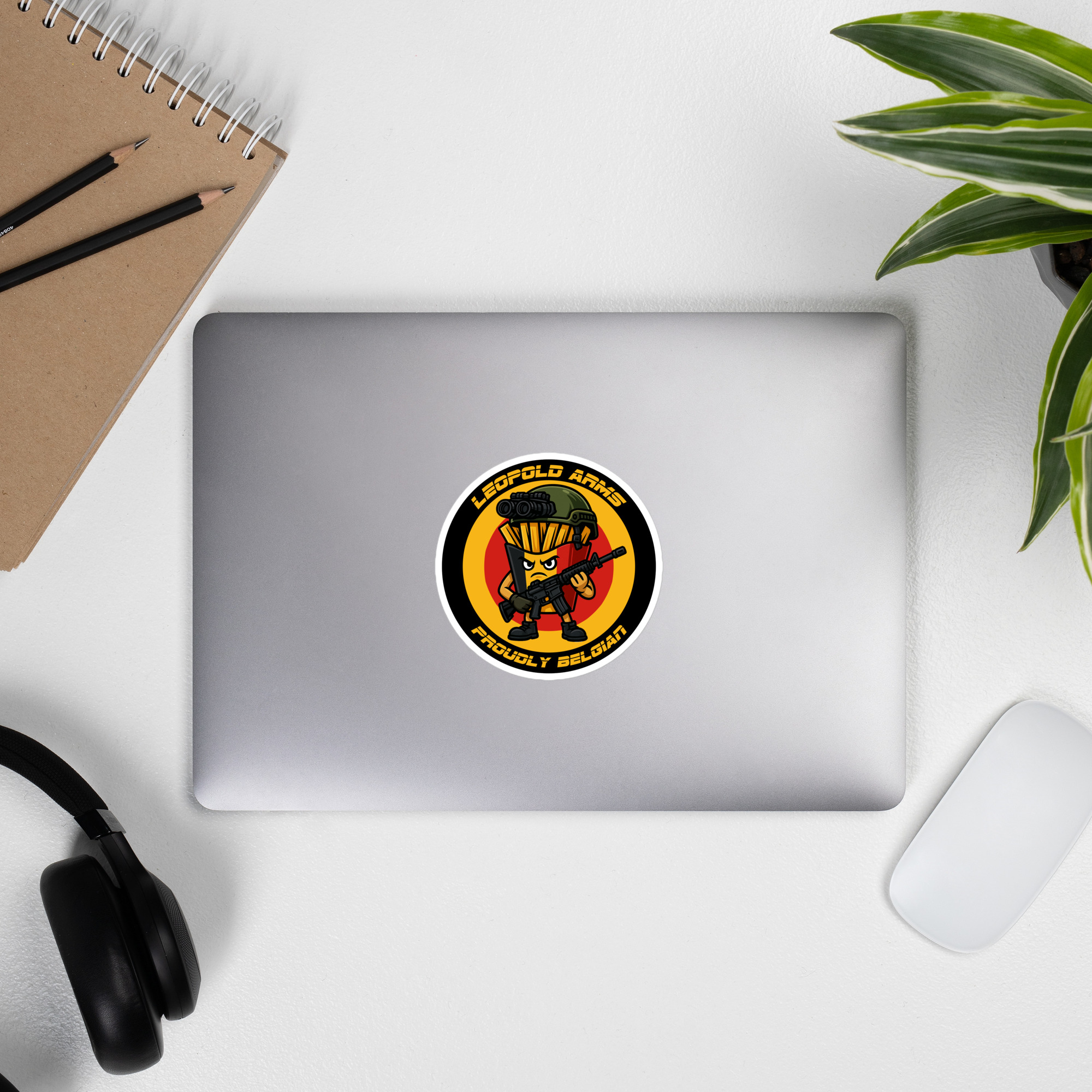 Leopold Arms Mascot Sticker - Image 6