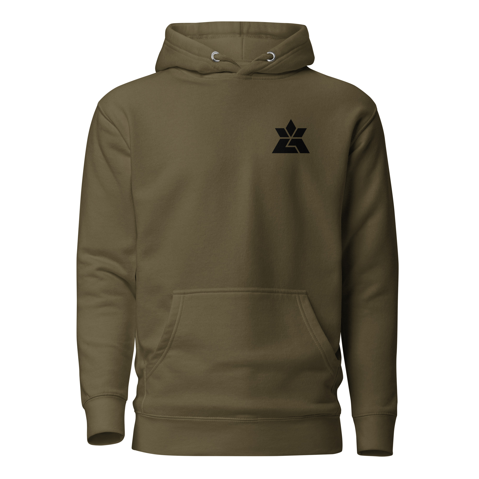 Leopold Arms Mascot Hoodie Dark Logo